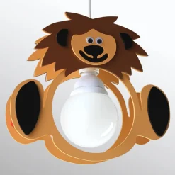Kinderkamer hanglamp Leeuw Leo