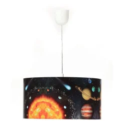Kinderkamer hanglamp Space