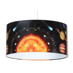 Kinderkamer hanglamp Space