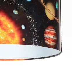 Kinderkamer hanglamp Space