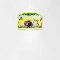 Kinderkamer hanglamp wildernis met jungle-motief