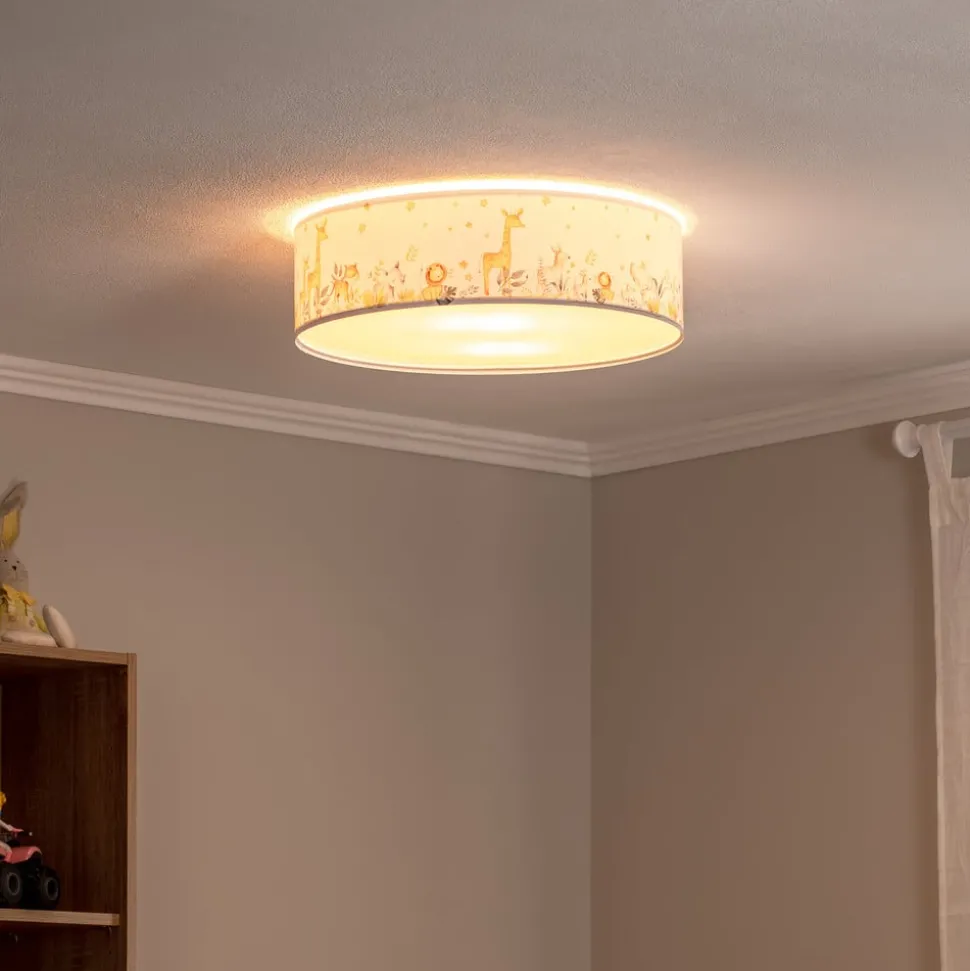 Kinderkamer plafondlamp Max, Ø 50 cm