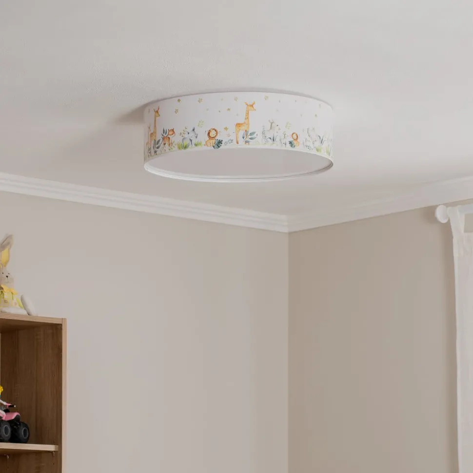 Kinderkamer plafondlamp Max, Ø 50 cm