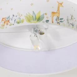 Kinderkamer plafondlamp Max, Ø 50 cm