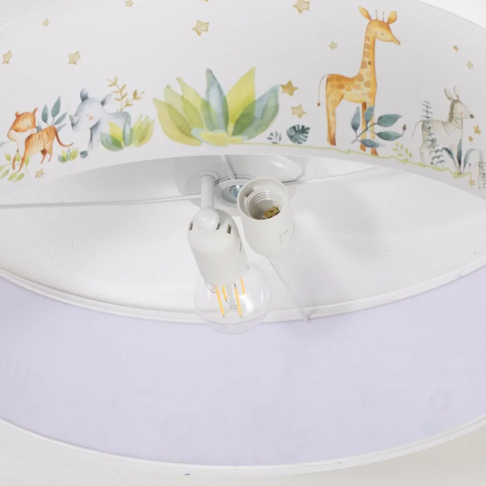 Kinderkamer plafondlamp Max, Ø 50 cm