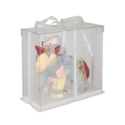 Kinderkamer tafellamp Brondar eenhoorn, rood, hoogte 26 cm