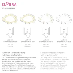 Kinder-plafondlamp Slot met eenhoorn