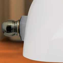 Klassieke bankier tafellamp Zora met glazen kap