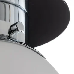 Klassieke bolvormige plafondlamp GLOBE, chroom