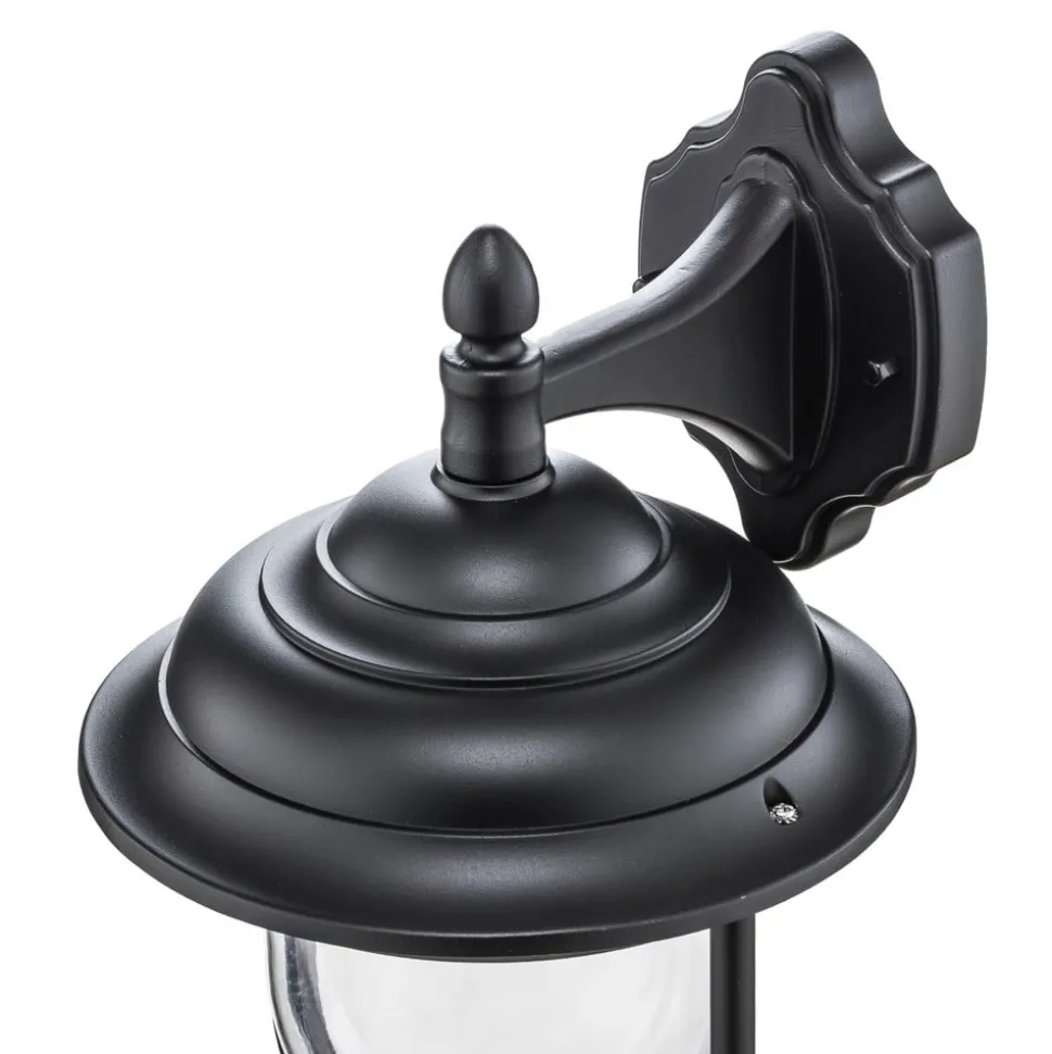 Klassieke buitenwandlamp PARMA hangend, zwart
