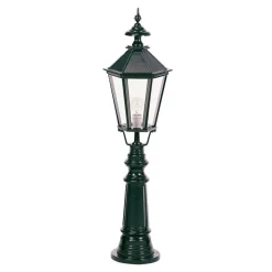 Klassieke Liverpool tuinpadverlichting, zwart