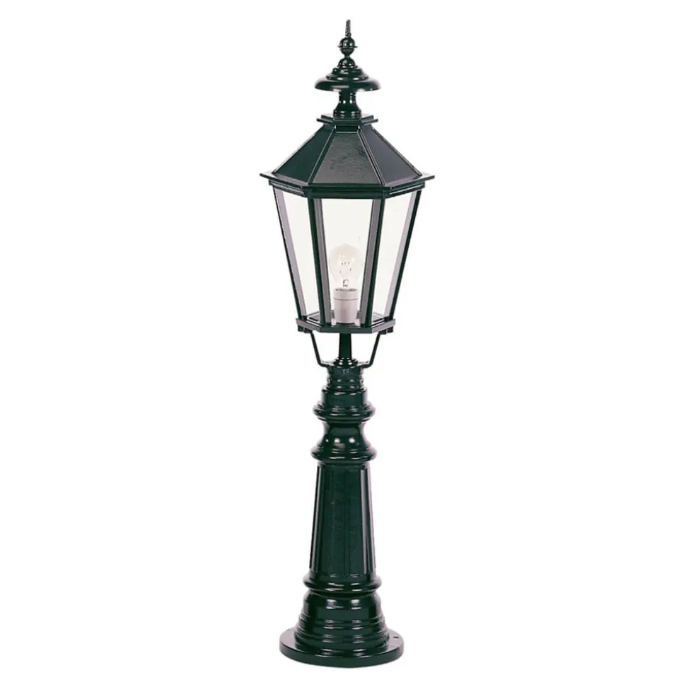 Klassieke Liverpool tuinpadverlichting, zwart