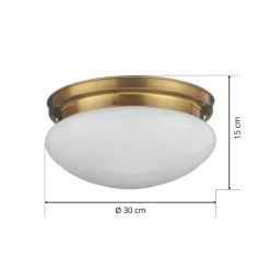 Klassieke plafondlamp Harry, Ø 30 cm