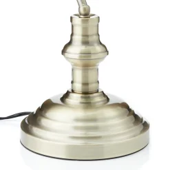 Klassieke tafellamp Bankers, 42 cm, groen