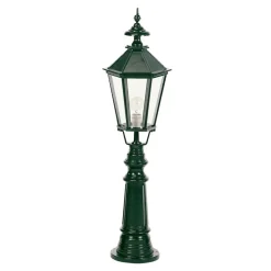 Klassieke tuinpadverlichting Liverpool, groen