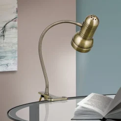 Klemlamp Samala, patina