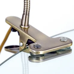 Klemlamp Samala, patina