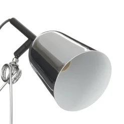 Klemlamp studio, verchroomd
