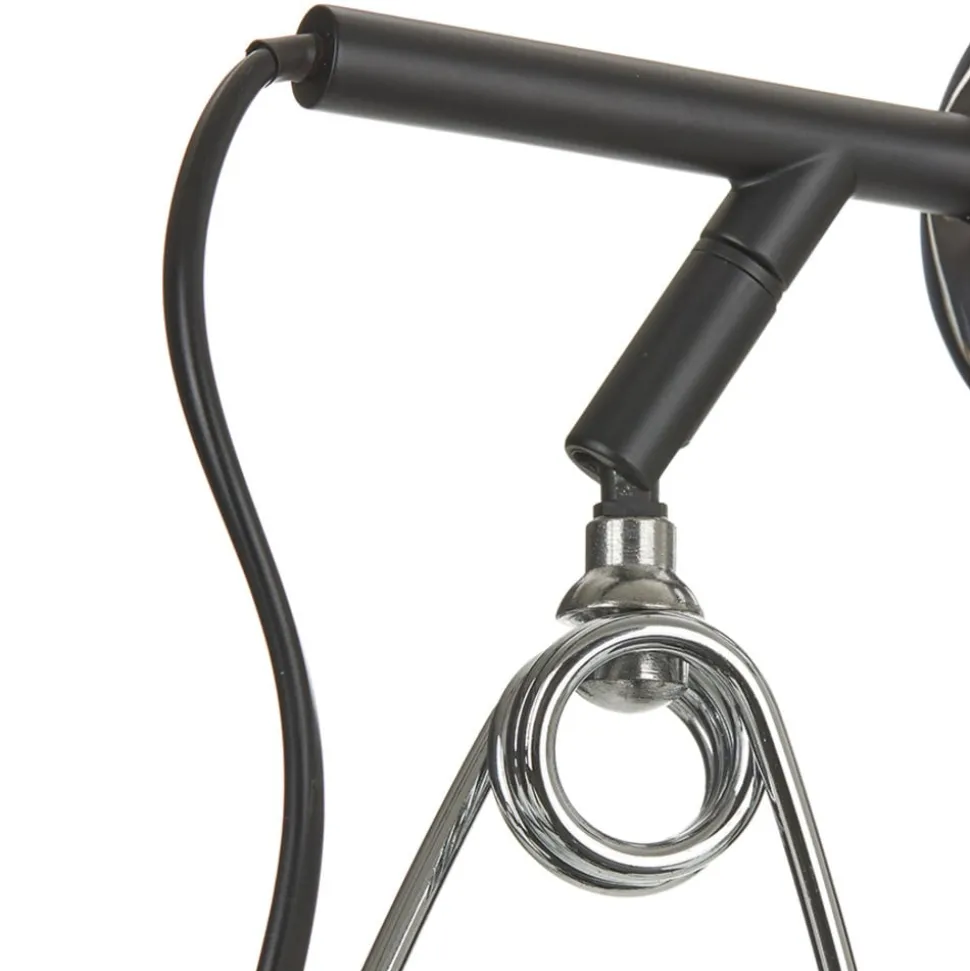 Klemlamp studio, verchroomd