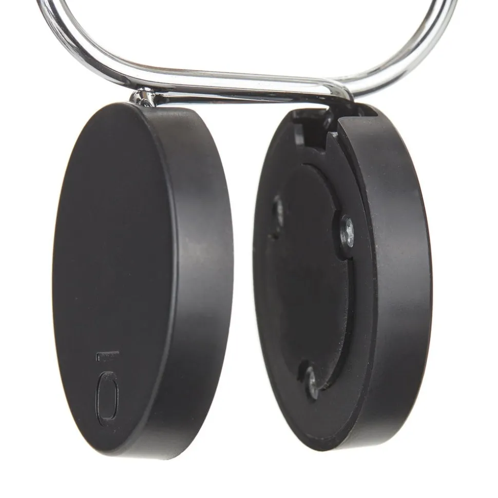 Klemlamp studio, verchroomd