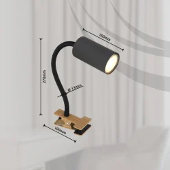 Klemspot Robby met flexibele arm