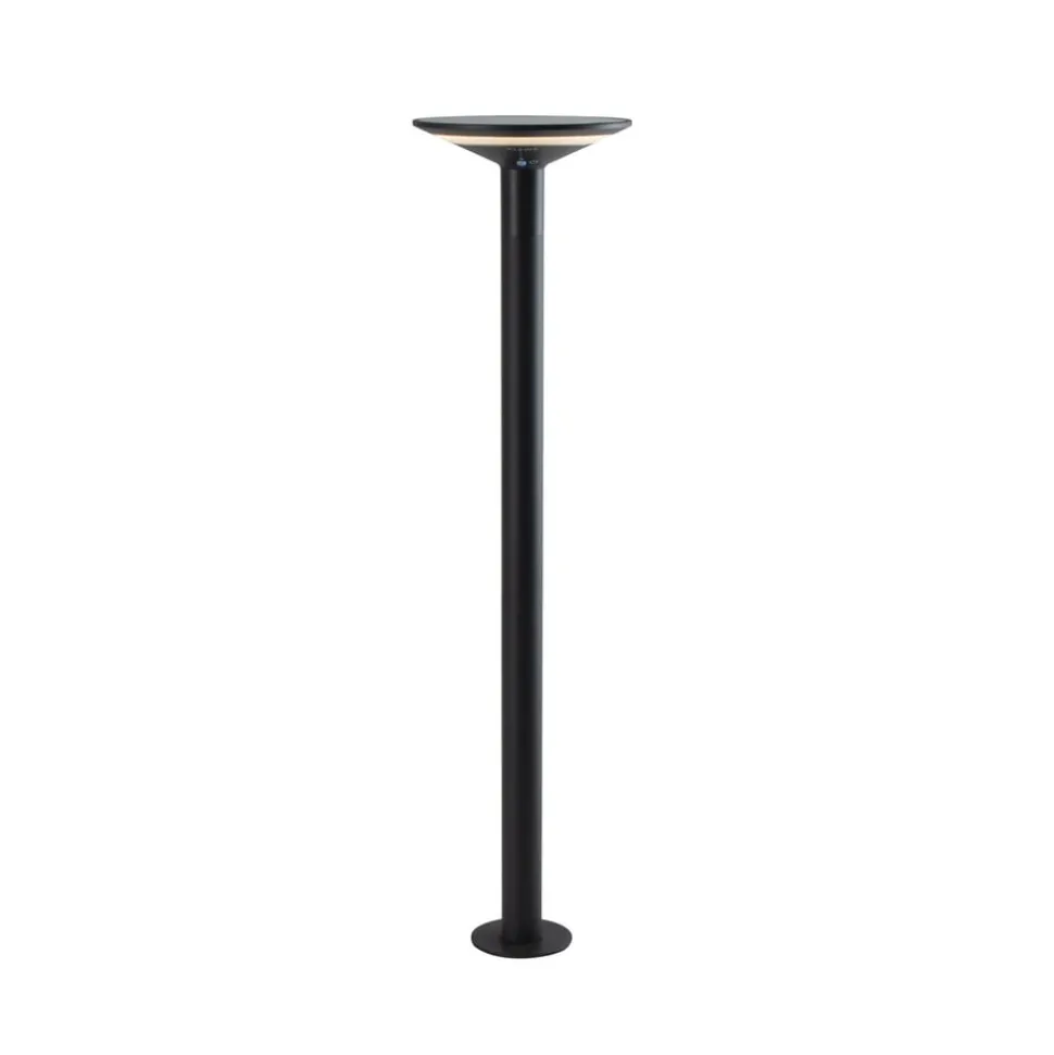 KLEWE Keope LED tuinpadverlichting, antraciet, hoogte 80 cm, IP65