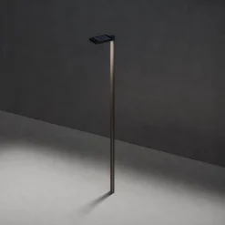 KLEWE LED lamp op zonne-energie LINK zonder mast, antraciet, IP65