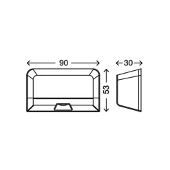 Knop LED deurslotverlichting, bewegingsmelder