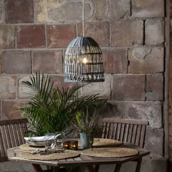 Knute kap, zonder fitting, Ø 30 cm, grijs