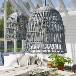 Knute kap, zonder fitting, Ø 30 cm, grijs