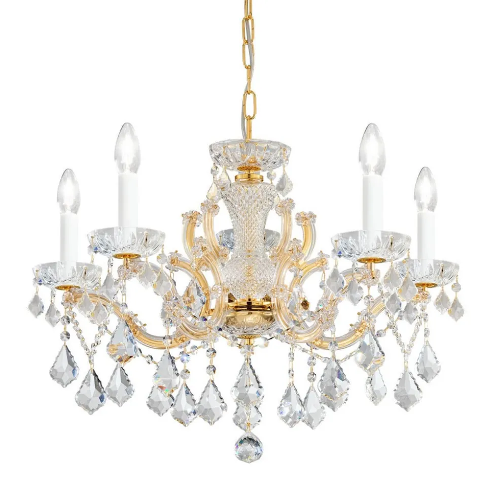 KOLARZ Maria Louise kroonluchter Crystal 5-lamps