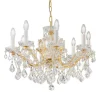 KOLARZ Maria Louise luster, goud 24 kt, 8-lamps