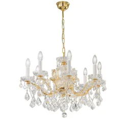 KOLARZ Maria Louise luster, goud 24 kt, 8-lamps