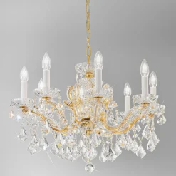 KOLARZ Maria Louise luster, goud 24 kt, 8-lamps