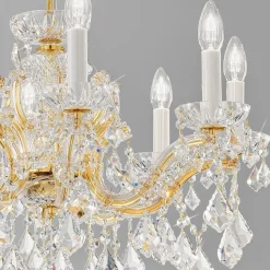 KOLARZ Maria Louise luster, goud 24 kt, 8-lamps