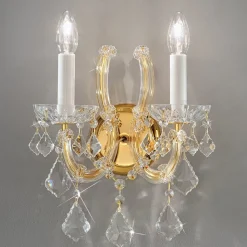 KOLARZ Maria Louise wandlamp goud 24 kt 2-lamps