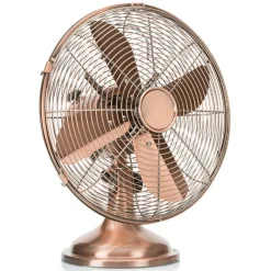 Koperen glanzende tafelventilator VE5970