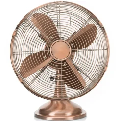 Koperen glanzende tafelventilator VE5970