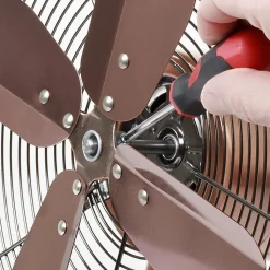 Koperen glanzende tafelventilator VE5970