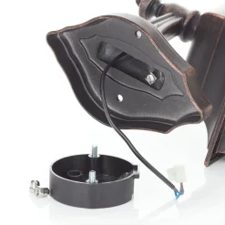 Koperkleurige buitenwandlamp Toulouse, hanglamp