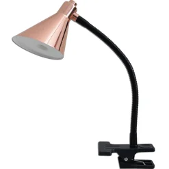 Koperkleurige LED plafondlamp Janita