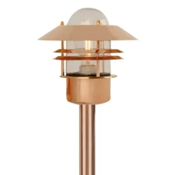 Koperkleurige padverlichting Blokhus