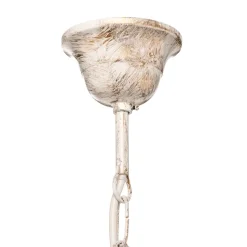 Kristallen kroonluchter Teresa, ivoor 8-lamps