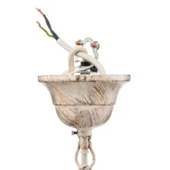 Kristallen kroonluchter Teresa, ivoor 8-lamps