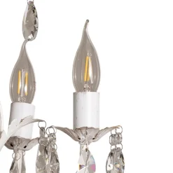 Kristallen kroonluchter Teresa, ivoor 5-lamps