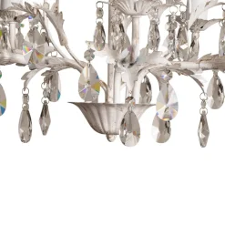 Kristallen kroonluchter Teresa, ivoor 5-lamps