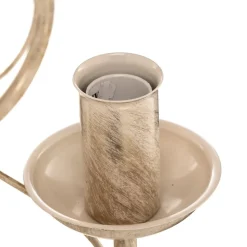 Kroonluchter Ayleen 6-lamps 1 niveau, wit