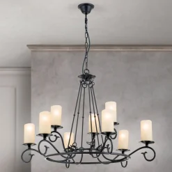 Kroonluchter Bente, 9-lamps