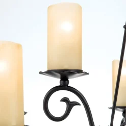 Kroonluchter Bente, 9-lamps