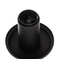 Kroonluchter Candela, zwart, 5-lamps